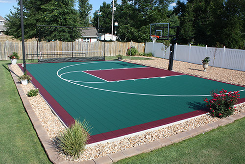 Outdoor Basketball Court